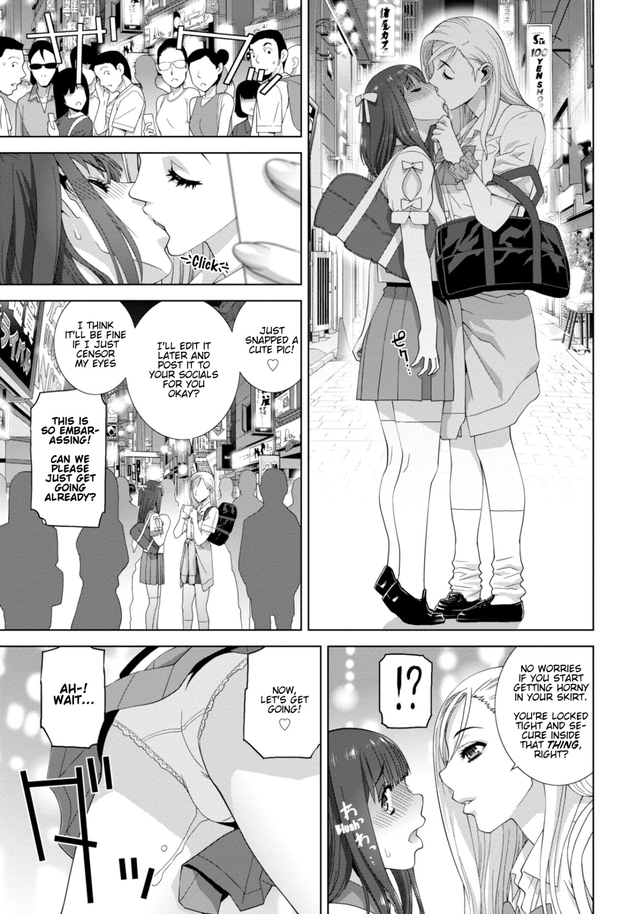 Hentai Manga Comic-Stepbrother Forced To Crossdress and Raped by Stepsister - Chapter 4: My Step-sis Controls My Cock!-Read-7